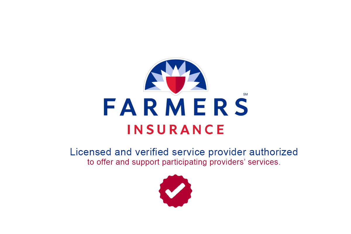Farmers Insurance brand identification and service provider disclosure